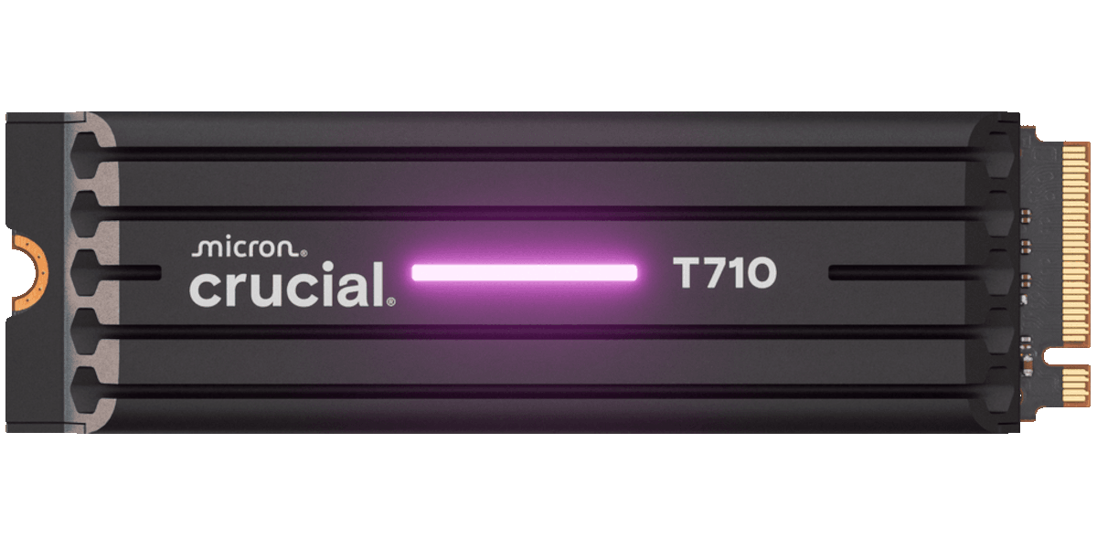 Crucial T710 PCIe Gen5 NVMe 2280 M.2 SSD